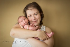 fotografia noworodkowa kraków huta prądnik z matka